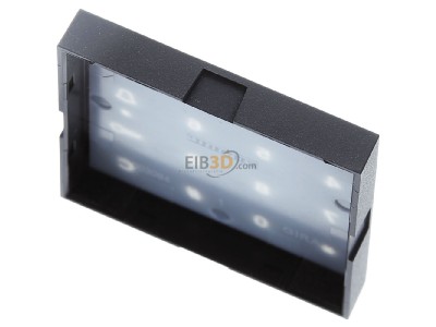 Ansicht oben hinten Gira 851328 Aufsatz Codetastatur anth 