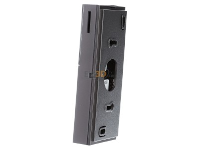 Ansicht rechts Gira 1239600 Wohnungsstation Video AP plus alu-lack. 