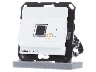 Frontansicht Gira 261727 Fingerprint-Leseeinheit Keyless rws 