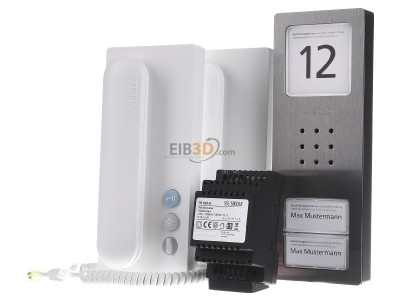 Frontansicht Siedle SET CA 812-2 E/W Audio-Set Siedle Compact 