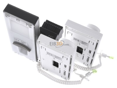 Ansicht oben hinten Siedle SET CA 812-2 E/W Audio-Set Siedle Compact 