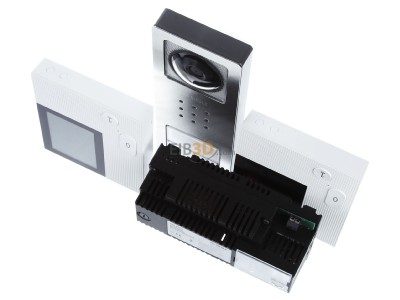 Ansicht oben vorne Siedle SET CVB 850-2 E/W Video-Set Siedle Basic 