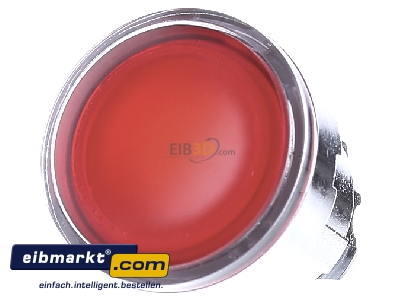 Frontansicht Schneider Electric ZB4BH043 Frontelement Drucktaster D 22mm, rot 
