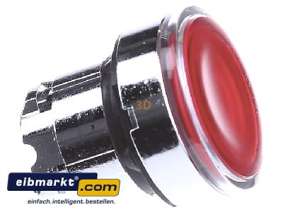 Ansicht links Schneider Electric ZB4BH043 Frontelement Drucktaster D 22mm, rot 