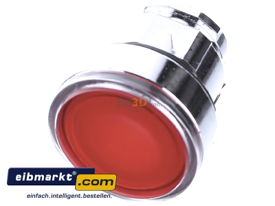 Ansicht oben vorne Schneider Electric ZB4BH043 Frontelement Drucktaster D 22mm, rot 