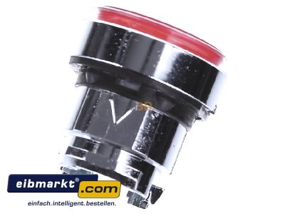 Ansicht oben hinten Schneider Electric ZB4BH043 Frontelement Drucktaster D 22mm, rot 