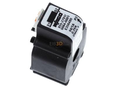 Ansicht oben rechts WAGO 855-2701/064-001 Aufsteck-Stromwandler 64A/1A 