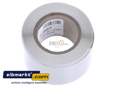 Top rear view WAGO Kontakttechnik 210-807 Labelling material 8x20mm white
