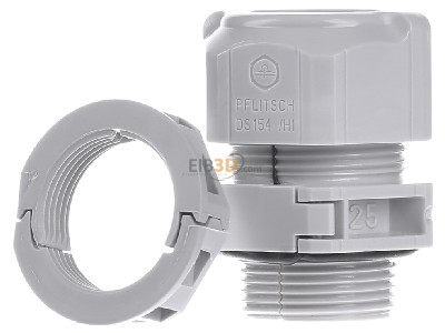 Front view OBO V-TEC TB25 Cable gland / core connector M25 
