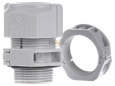 Back view OBO V-TEC TB25 Cable gland / core connector M25 
