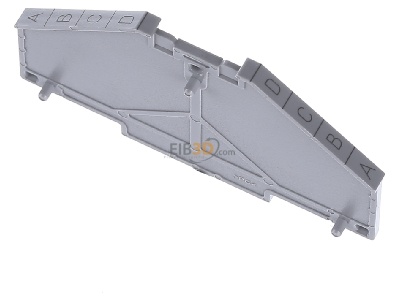 Top rear view Weidmller TW PRV4 D-A End/partition plate for terminal block 
