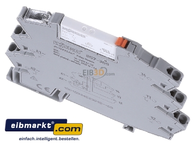 View up front WAGO Kontakttechnik 857-369 Switching relay AC 24...230V
