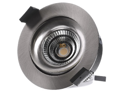 Frontansicht Brumberg 12276153 LED Einbauleuchte 350mA 3000K rund ni. 