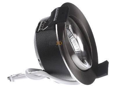 Ansicht links Brumberg 12276153 LED Einbauleuchte 350mA 3000K rund ni. 