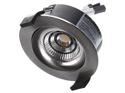 Ansicht oben vorne Brumberg 12276153 LED Einbauleuchte 350mA 3000K rund ni. 