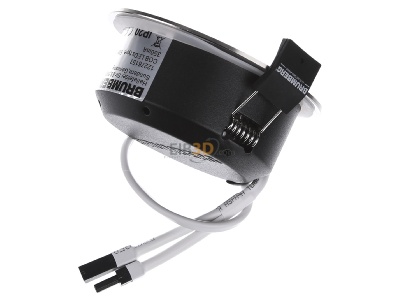Ansicht oben hinten Brumberg 12276153 LED Einbauleuchte 350mA 3000K rund ni. 