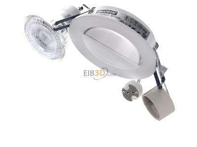 Ansicht oben vorne IDV MT75400 LED-Einbauspot Set 2800K ws 