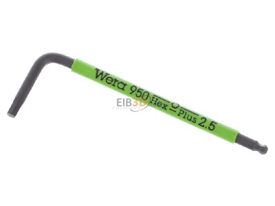 Ansicht oben vorne Wera 950 SPKS#5022671001 Winkelschraubendreher Hex-Plus 2,5 950 SPKS5022671001