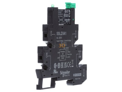 View on the left Schneider Electric SSL1A12BDPV Solid state relay 2A 1-pole 
