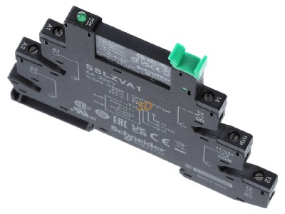 View up front Schneider Electric SSL1A12BDPV Solid state relay 2A 1-pole 
