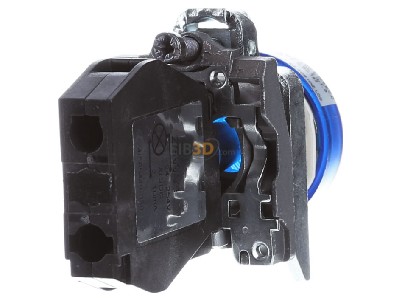 Back view Schneider Electric XB4BVBM6GEX Indicator light blue 24...240VAC/DC 
