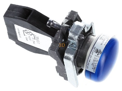 View top left Schneider Electric XB4BVBM6GEX Indicator light blue 24...240VAC/DC 
