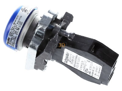View top right Schneider Electric XB4BVBM6GEX Indicator light blue 24...240VAC/DC 
