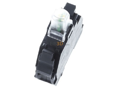 View top left Schneider Electric ZBVGM1T Lamp holder for indicator light white 
