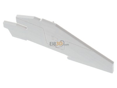 View up front Weidmller AEP ITB 4 BB End/partition plate for terminal block 
