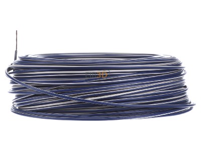 View on the right Diverse (H)07V-K 1,5 dbl/ws Conductor strand fine-wire, (H) 07V-K 1.5 dark blue-white
