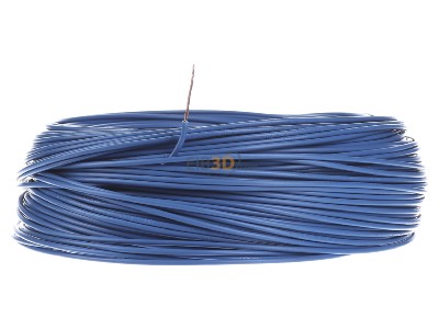 Frontansicht Lappkabel 4510022 R100 H05V-K 1x0,75 BU 