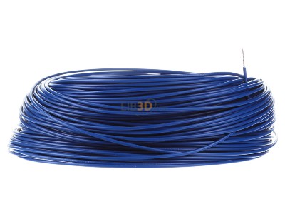 View on the left Lappkabel 4510141 R100 Single core cable 0,5mm blue 
