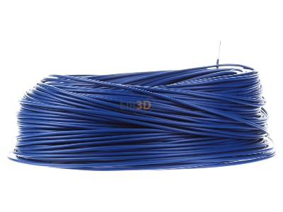 Back view Lappkabel 4510141 R100 Single core cable 0,5mm² blue 
