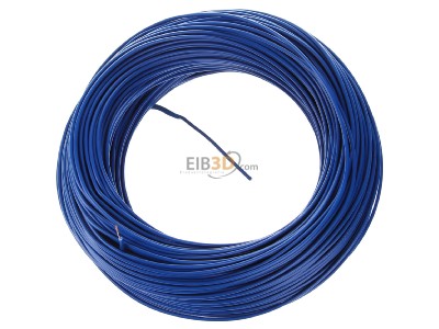 View up front Lappkabel 4510141 R100 Single core cable 0,5mm² blue 
