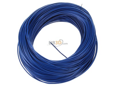 Top rear view Lappkabel 4510141 R100 Single core cable 0,5mm blue 
