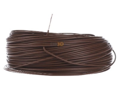 Frontansicht Lappkabel 4510032 R100 H05V-K 1x0,75 BN 