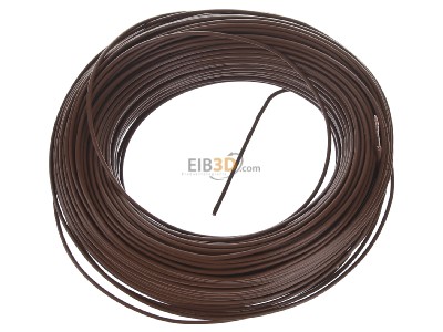 Ansicht oben links Lappkabel 4510032 R100 H05V-K 1x0,75 BN 