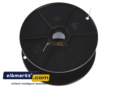 Ansicht oben links Verschiedene-Diverse YV 1x0,5/0,9     rs  Sp.100 Schaltdraht