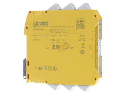View on the left Phoenix PSRMC343NO1DO24DC-SP Safety relay 24V DC 

