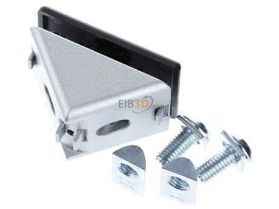 Ansicht oben hinten Item 0.0.411.15 Winkelsatz 8 40x40, sw 