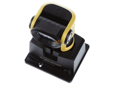 Ansicht oben vorne Ledlenser EXC6R#502406 Feuerwehr-Winkelleuchte Charging Station EXC6R502406