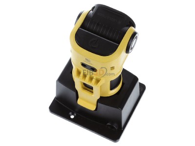 Ansicht oben hinten Ledlenser EXC6R#502406 Feuerwehr-Winkelleuchte Charging Station EXC6R502406