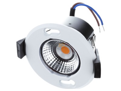 View up front Dotlux 5210-030036 Downlight/spot/floodlight - LED recessed light 3000K dimmable, 
