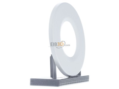 View on the left Dotlux 5211 Decor element for luminaires - Decorative ring round white matt, 
