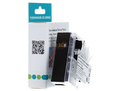 View on the left Phoenix MM-TMT(EX9,5)RC1WHBK Labelling material 5500x9,5mm white 
