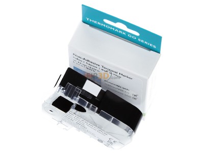 View up front Phoenix MM-TMT(EX9,5)RC1WHBK Labelling material 5500x9,5mm white 
