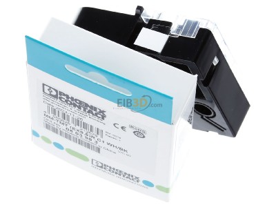 Top rear view Phoenix MM-TMT(EX9,5)RC1WHBK Labelling material 5500x9,5mm white 
