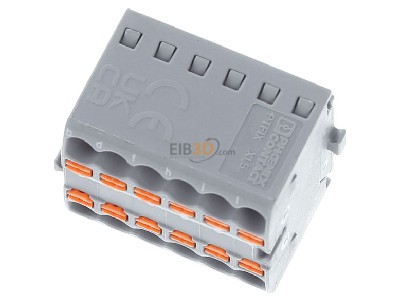 Ansicht oben vorne Phoenix PTFIX 12X1,5 GY Verteilerblock 