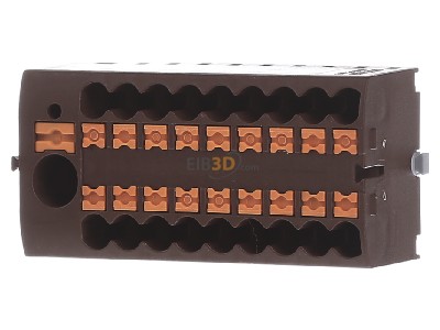 Frontansicht Phoenix PTFIX 6/18X2,5 BN Verteilerblock 