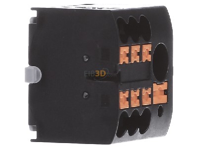 Ansicht links Phoenix PTFIX 6/6X2,5 BK Verteilerblock 